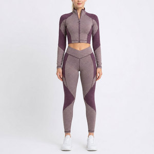 Latest Design Women Gym Sets Hot Sale Women Gym Sets Comfortable Fitness Wear Women Gym Sets