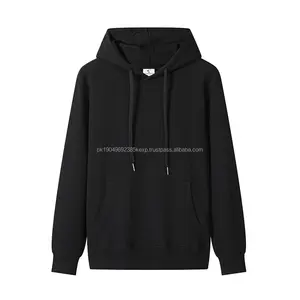 100% Cotton 300g Pullover Hoodie Premium <b>Circle</b> Plaid Design Lined <b>Fitness</b> Gym Customizable Loose Pullover Hoodies DDP Shipping - Product Image 3