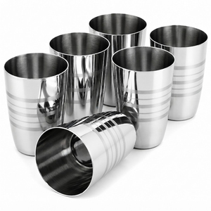 Gobelet isotherme en acier inoxydable 304 de qualité alimentaire, incassable, poli miroir, pour la maison, les restaurants, les hôtels et la restauration. - Product Image 5
