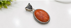 Piedra Preciosa Natural de Calidad AAA a Precio Mayorista para Joyería Femenina, Colgante Hecho a Mano con Piedra de Nacimiento de Julio, Piedra del Sol, Venta al por Mayor - Product Image 3