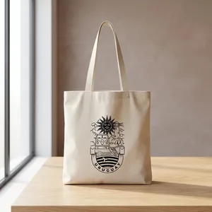 Bolsa de Compras de Algodón de 12x16 Pulgadas, Bolsa de Tela Reutilizable Resistente para el Mercado, Supermercados, Tiendas Minoristas, Eventos y Uso Promocional - Product Image 2
