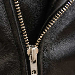 Veste en cuir pour homme, coupe ajustée, fabrication industrielle, aspect élégant, poids lourd, emballage personnalisé, veste d'hiver - Product Image 5