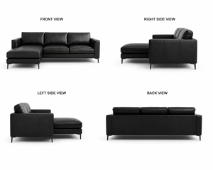 Vintage Leather Sofa Mid Century Modern Furniture Export for Home Hotel Villa Project Living Room Furniture - Product Image 3