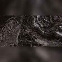Carreaux de céramique émaillés modernes de luxe noir intense, aspect pierre veinée noir profond de haute qualité pour murs intérieurs et cheminées – Vente en gros