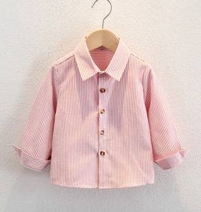 Camisa de Franela para Niños, Cuello Redondo, Diseño a Cuadros, 100% Algodón, Transpirable, Ecológica, Manga Larga con Bolsillo, para Bebés y Niños Pequeños - Product Image 6