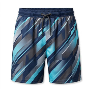 Pantalones Cortos Casuales Estampados para Hombre, Personalizados, con Cordón, Ligeros, para Playa, Viajes, Fitness, Deportes al Aire Libre - Product Image 1
