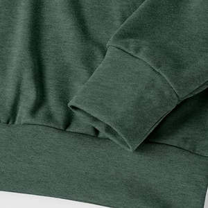 Sudadera con Capucha para Hombre, Corte Ajustado, Color Verde Oscuro, Informal, para Invierno - Product Image 2