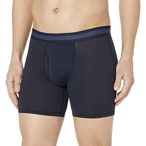 <b>Men</b> <b>Compression</b> <b>Shorts</b> Solid Color Sports Biker Gym Fitness Training Underwear Custom Logo Knitted Elastic Waist Mid Quick Dry - Product Image 1
