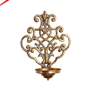 Support de bougie en aluminium de qualité supérieure, design étoile de mer argentée, fait main, décoration de table - Product Image 4