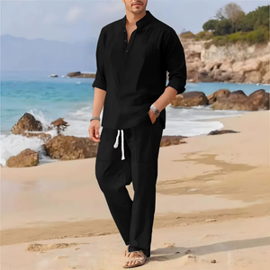 Conjunto Deportivo Personalizado con Logotipo, Sudadera con Capucha y Pantalones Rosa Unisex, Manga Larga, Cordón Ajustable, Ropa Casual de Otoño, 100% Algodón, Impresión por Transferencia de Calor - Product Image 2