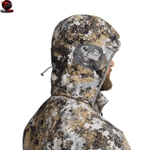Veste Softshell Unisexe Haut de Gamme à Capuche Entièrement Zippée pour Activités de Plein Air, Chasse, Randonnée, Camping – Imperméable en Polyester, Adaptée aux Intempéries - Product Image 3