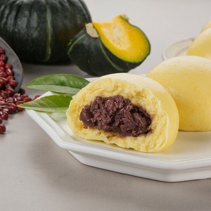 [MILWON] Surtido de Postres de Panadería Asiática, Panecillo al Vapor de Calabaza Dulce Anheung con Interior Suave y Textura Masticable, Ideal para la Hora del Té - Product Image 2