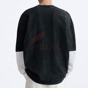 Camisa de doble capa, tela suave, capa interior transpirable, material exterior, costuras duraderas, estilo cómodo para uso casual - Product Image 3