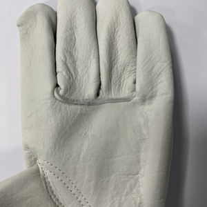 Premium Leather <b>Driver</b> <b>Gloves</b> Oem Odm Comfortable Breathable Reinforced Palm Industrial Work <b>Gloves</b> - Product Image 5