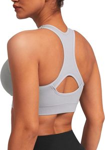 Soutien-gorge de sport dos nageur pour femme, conçu pour les entraînements à fort impact et offrant un soutien maximal - Product Image 3
