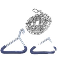 Asa de cadena de acero inoxidable, Asa de cadena de acero inoxidable, agarre de plástico, para embarazo, embarazo y embarazo, para uso veterinario, gran oferta - Product Image 2