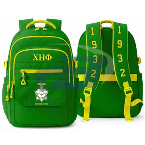 Sac à dos de haute qualité de style 3D Chi Eta Phi CEPhi Sorority, sac d'école moderne pour le sport et les voyages, design de logo personnalisé - Product Image 1