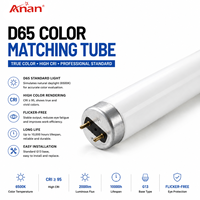 Lampe de remplacement pour boîte à lumière Color Match, pour tubes T8 T12, illuminants D65/D50/D75, verre, CRI élevé 80