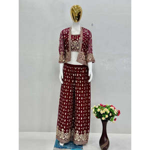 Conjunto de Traje de Fiesta para Mujer de Diseñador, Incluye Blusa Koti - Product Image 1