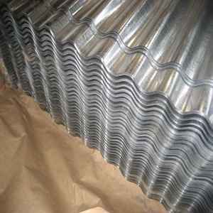 Hot Dip Galvanized Corrugated <b>Sheet</b> 0.5mm x 750mm x 2000mm 18 Wave Pitch 76mm Metal Fluted Panel - Product Image 4