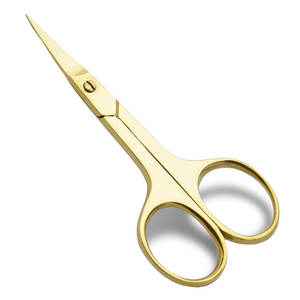 Juego de Tijeras para Cutículas de Acero Inoxidable de Alta Precisión, Herramienta Multiusos Curva para Manicura, Pedicura y Belleza - Product Image 1