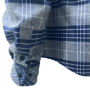 Chemise en flanelle de coton unie pour homme, fabrication OEM sur mesure, respirante, douce, confortable, de haute qualité, séchage rapide, pour la saison printanière - Product Image 6