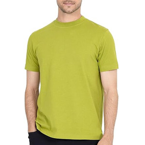 Camisetas Lisas de Alta Calidad para Hombre al por Mayor, Personalizadas, de Poliéster y Algodón, Corte Regular, Transpirables, Ecológicas, Cuello Redondo, Casuales, de Verano - Product Image 1