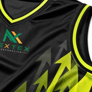 Conjunto de Uniforme de Baloncesto Personalizado para Hombre con Diseño de Flecha Ascendente, Jersey de Malla Sublimado, Pantalones Cortos, Ropa Deportiva de Equipo, Kit de Equipamiento para Juego, Venta OEM Profesional - Product Image 6