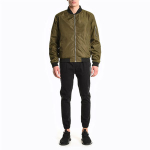 New Fashion High Quality Casual Wear Bomber <b>Jackets</b> For Men Custom Logo Design Solid Blank Color Bomber <b>Jacket</b> - Product Image 3