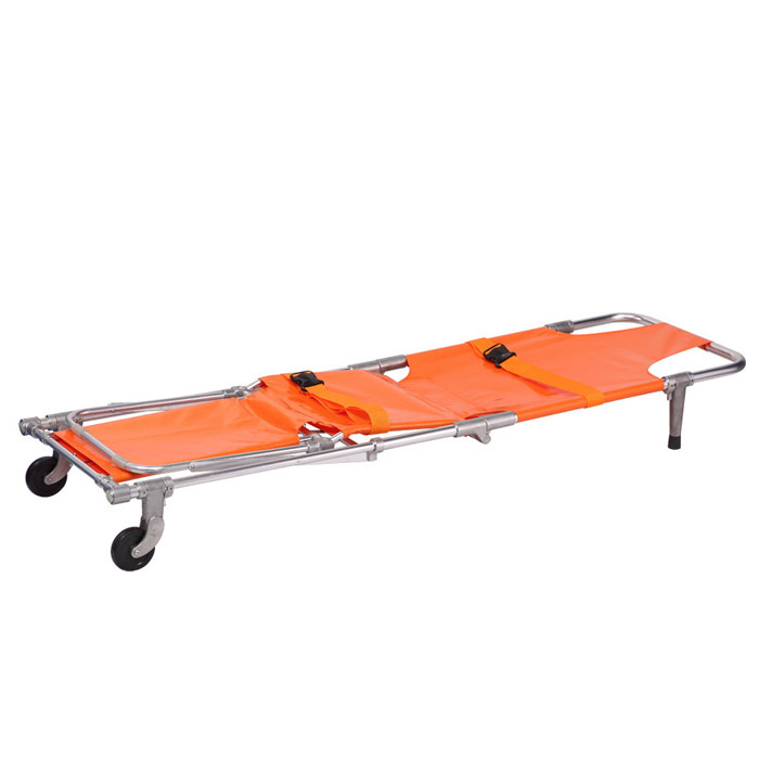 MN-AS029-2 Factory direct sale medical durable folding stretcher aluminum alloy emergency stair stretcher for first aid