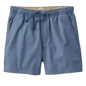 Shorts d'été décontractés pour hommes, légers, en coton, style tendance, taille élastique réglable - Product Image 1