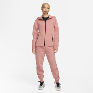 Women's Spandex/Polyester Fleece Winter Casual Sportswear 2 Piece Long Set Zipper Tracksuit Custom Solid Colors Available Women - Product Image 1