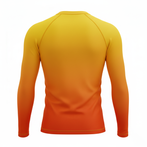 Maillot de compression à manches courtes de haute qualité, sublimé, respirant, durable, pour entraînement MMA, BJJ, surf, design personnalisé - Product Image 2