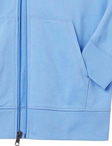 Sweats à capuche de qualité supérieure en coton épais, brodés, basiques, en mélange de coton, unisexes, entièrement zippés, super confortables - Product Image 5