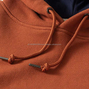 เสื้อฮู้ดถักผ้าฟลีซผ้าฝ้ายหนา100 500gsm สำหรับทั้งชายและหญิงทรงโอเวอร์ไซส์งานปักตามสั่ง - Product Image 6