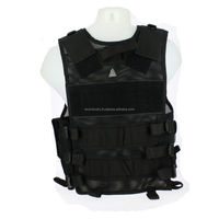 Chaleco Táctico Air Soft Fighter para Exteriores, de Liberación Rápida, Duradero, ACU Molle, Reflectante, Resistente al Calor, para Hombre