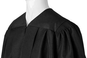 Ensemble Robe et Toque de Remise de Diplôme Rouge avec Pompon 2023 – Tenue de Cérémonie Académique pour Uniforme Scolaire Adulte Unisexe en Polyester Tissé - Product Image 2