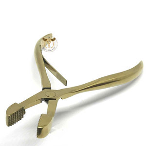 Luxury Gold Plated Hair <b>Extension</b> Pliers Premium <b>Micro</b> Ring Crimping Salon Tool Stainless Steel Nano Rings Keratin Bond Removal - Product Image 1