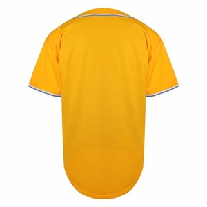 Fabrication sur mesure OEM, fourniture en gros de maillots de baseball en tissu absorbant la transpiration, maillot de baseball confortable - Product Image 4
