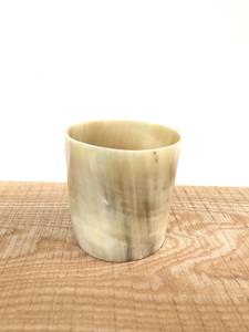 Handmade Buffalo Horn <b>Pen</b> Holder Round Natural Craft Decorative Desk Accessory Antique Imitation Polished Durable - Product Image 2