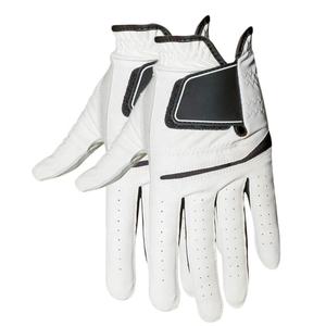 Vente en gros Logo personnalisé Gants de golf en PU pour gaucher Produit OEM polychrome du Pakistan Cabretta en cuir Style Sport Style - Product Image 4