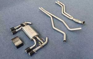 Phần giữa và phần đuôi của ống xả BMW M2 F87 3.0T N55 bằng thép không gỉ có van xả khí - Product Image 3