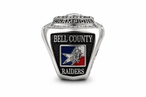Custom TRL Champions Championship <b>Ring</b>-Personalized Men's Modern Stainless Steel Inlay Sports Championship <b>Ring</b> with CZ Stones - Product Image 3
