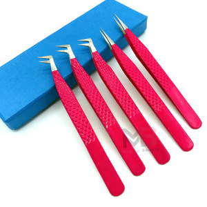 Pinzas para Extensión de Pestañas en Stock, Pinzas Resistentes Personalizadas para Extensión de Pestañas, Pinzas para Extensión de Pestañas de Color Personalizado - Product Image 4