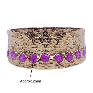 Wedding Wear 925 Sterling Silver Gold Plated Jewelry Ruby Gemstone Women Wear Classic <b>Couple</b> <b>Ring</b> - Product Image 2