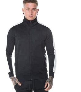 Wholesale Plus Size <b>Men's</b> Clothing Two Piece Set <b>Turtle</b> <b>Neck</b> Full Front Zip Tracksuit <b>Men's</b> High <b>Neck</b> Zipper Sweatsuit - Product Image 3