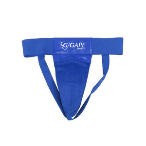 GAPE SPORTS Protection inguinale de haute qualité, légère, pour le kickboxing, ajustement sécurisé, soutien réglable, en polyester et coton - Product Image 1
