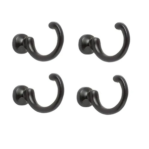 Handmade Wall <b>Hooks</b> Metal Wall <b>Hook</b> with Double <b>Hooks</b> Rust Resistant <b>for</b> Clothing Storage Installation with Drill - Product Image 6