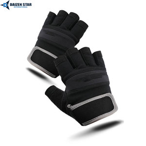 Gants de cyclisme demi-doigts avec rembourrage en gel, anti-transpiration et respirants - Product Image 2