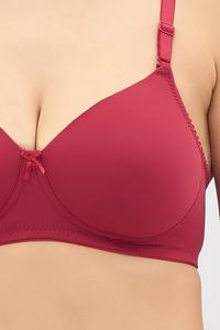 Soutien-gorge sans couture rembourré, doux et extensible, sans armatures, confort quotidien, soutien-gorge invisible pour t-shirt, fabricant en gros - Product Image 3
